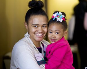 LeAndrea Vernon and daughter Lillian