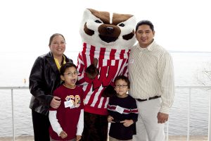 Tim Fish with family